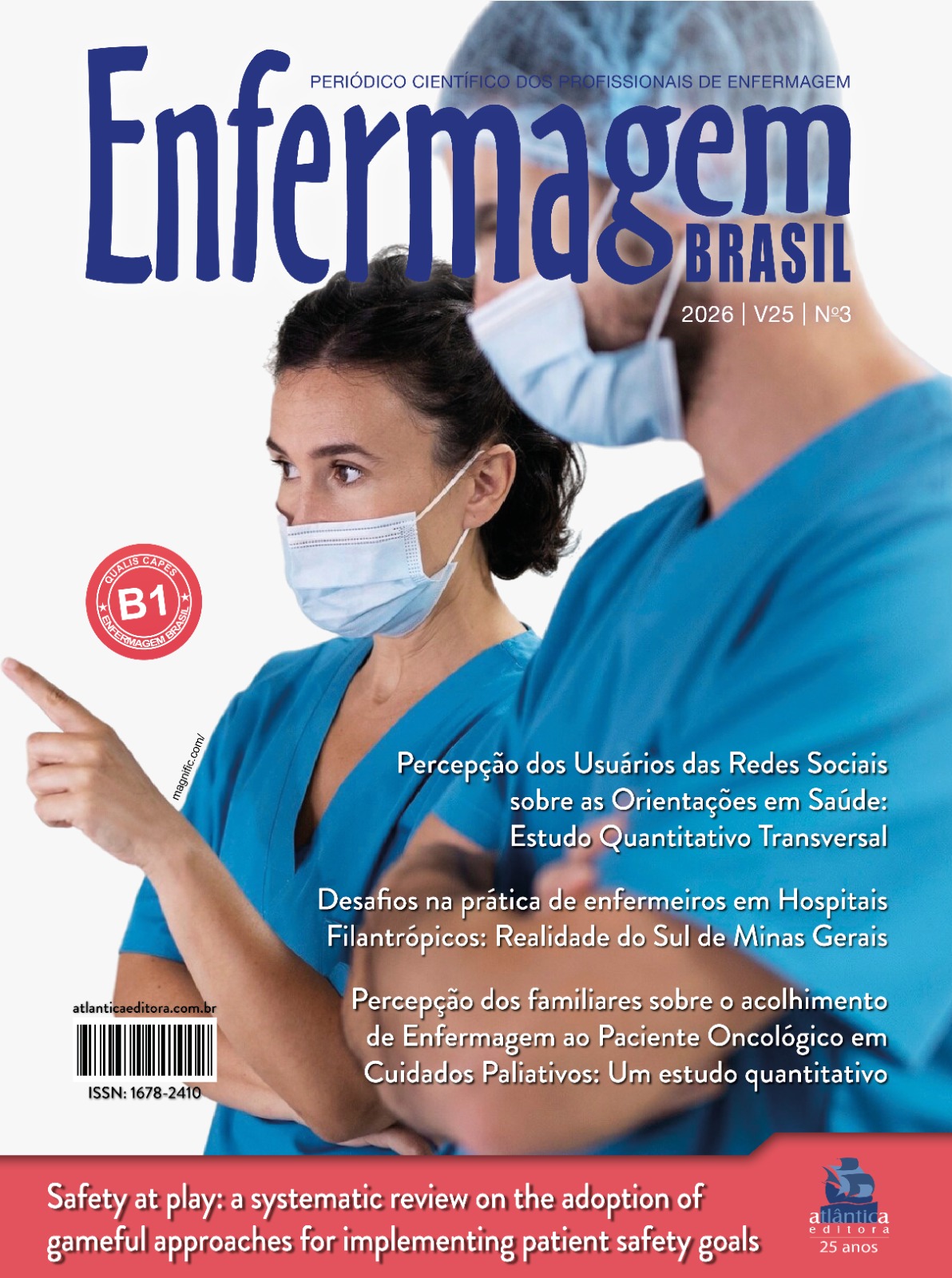 					Visualizar v. 25 n. 3 (2026): Enfermagem Brasil v25n3
				